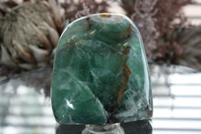 Load image into Gallery viewer, Polished Watermelon Fluorite Standing Freeforms