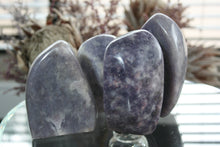 Load image into Gallery viewer, Polished Lepidolite Standing Freeforms