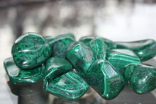 Load image into Gallery viewer, Polished Malachite - Exceptional Handmade Gallets / Freeforms