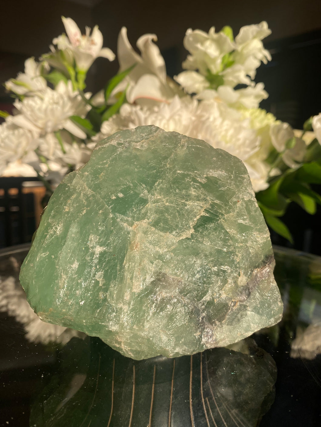 Natural Raw Emerald Fluorite