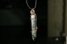 Load image into Gallery viewer, Polished Leopard Stone Copper Artwork Necklace
