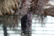 Load image into Gallery viewer, Polished Chevron Amethyst Quartz Crystal Standing Freeform
