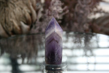 Load image into Gallery viewer, Polished Chevron Amethyst Quartz Crystal Standing Freeform
