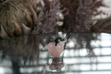 Load image into Gallery viewer, Polished Mixed Crystal Heart Necklaces
