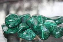 Load image into Gallery viewer, Polished Malachite - Exceptional Handmade Gallets / Freeforms
